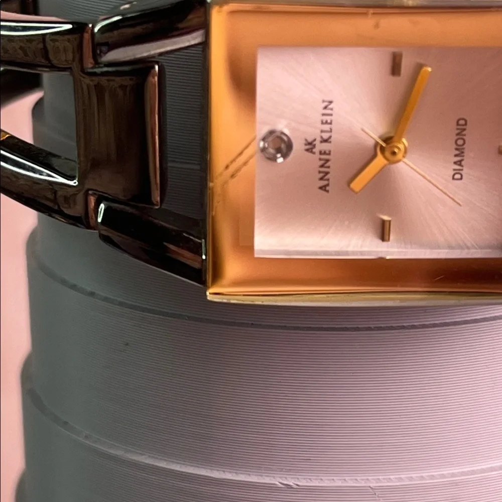 Anne Klein Diamond Silver Women's Watch *READ*